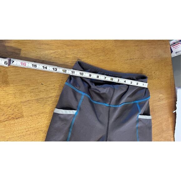 DOVER SADDLERY SILICONE FULL SEAT TIGHTS PANTS LEGGINGS GRAY WOMENS SZ S - Picture 5 of 9